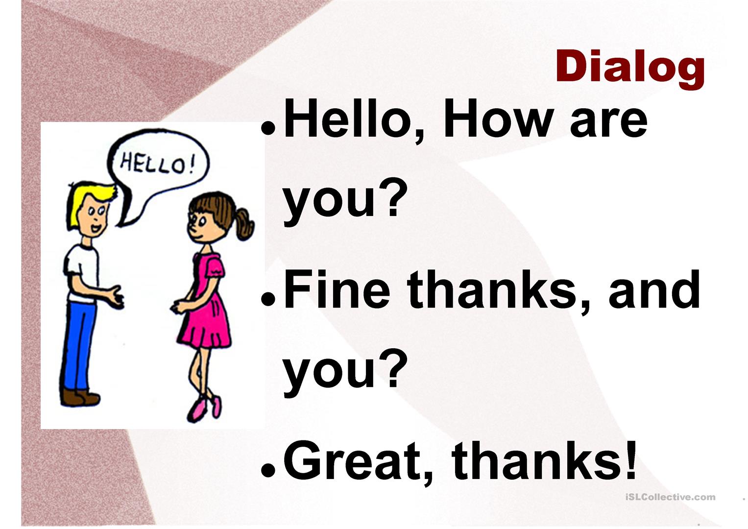 Tell dialogue. Диалог на английском картинки. Диалоги на английском для начинающих. Диалог на английском how are you. Диалоги на английском для детей.