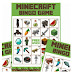 Bingo de Minecraft para Imprimir Gratis. 