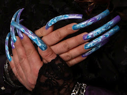 nails nail designs acrylic fingernails ambitions inspired floral daniella purple styles longest finger unusual claws acrylics ghetto pink extra visit