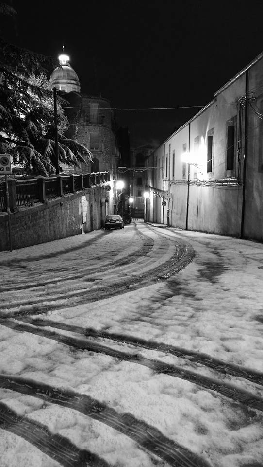 PIAZZA ARMERINA INNEVATA