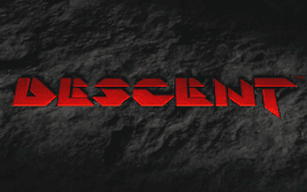 Descent DOS title screen