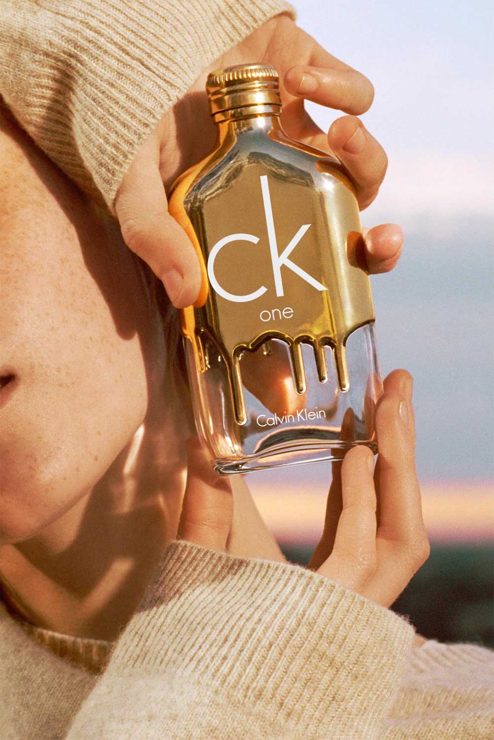Calvin Klein CK One Gold Fragrance 2016 Campaign by Brianna Capozzi 