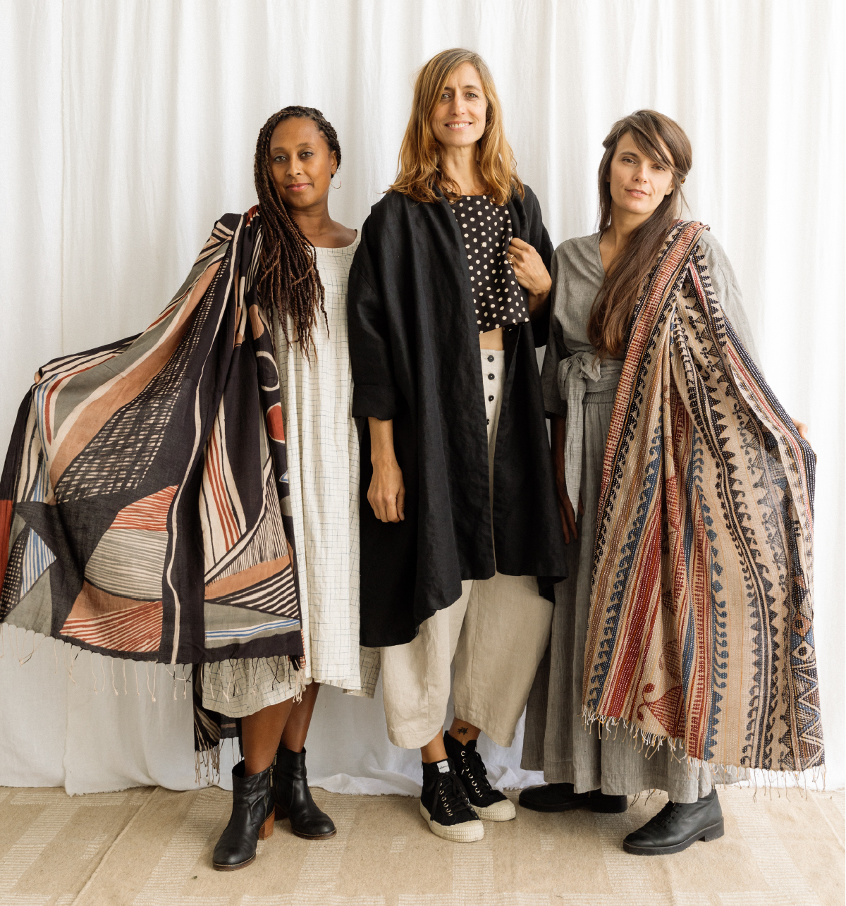 ahujasons kalamkari shawls