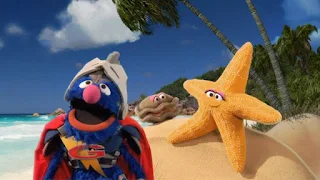 Super Grover 2.0 Lost Ring starfish, Sesame Street Episode 4315 Abby Thinks Oscar is a Prince season 43