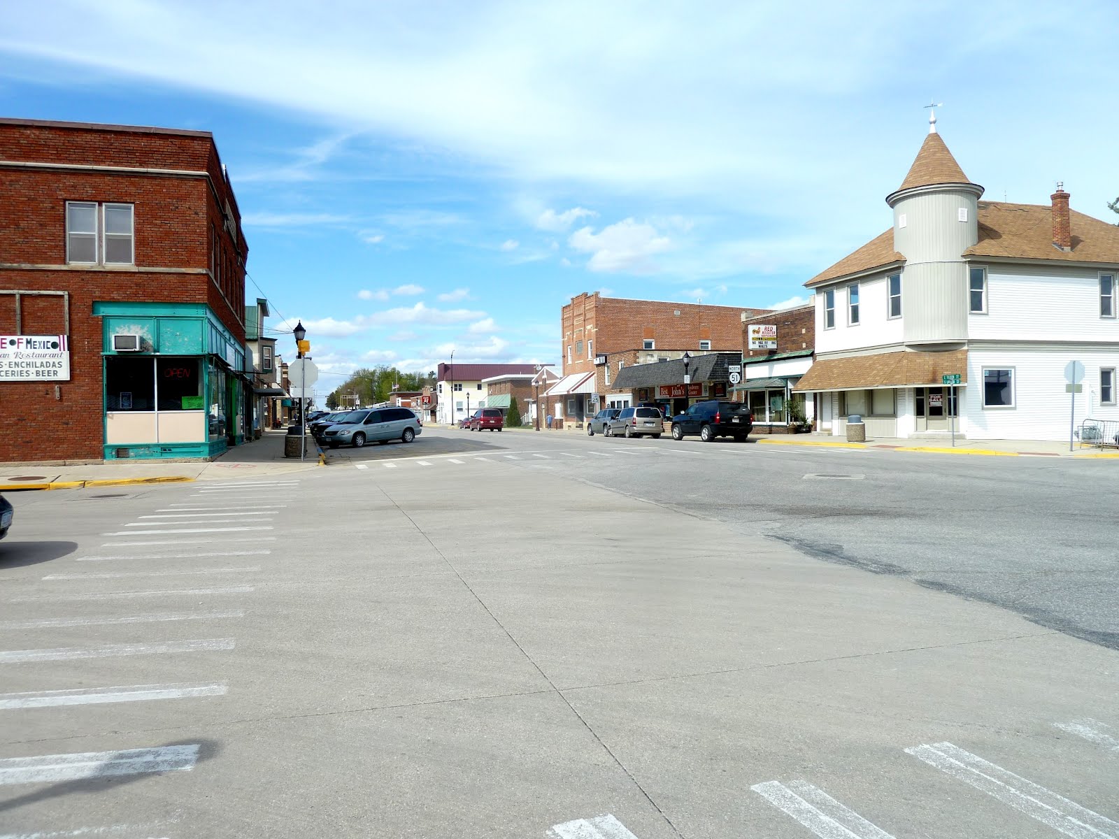 seniors walking across america POST 603 04/18/12 GUTTENBERG POSTVILLE, IOWA