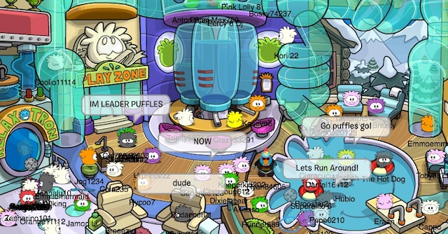 Resultado de imagen para puffle party 2012 club penguin