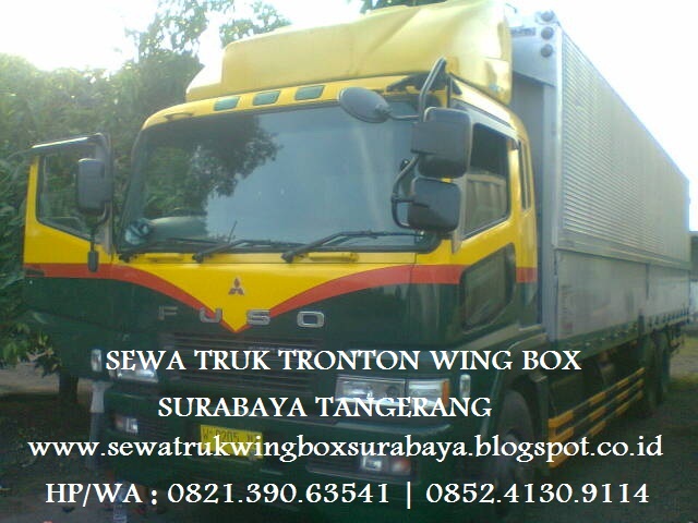 SEWA TRUK TRONTON WING BOX SURABAYA TANGERANGSEWA CARTER