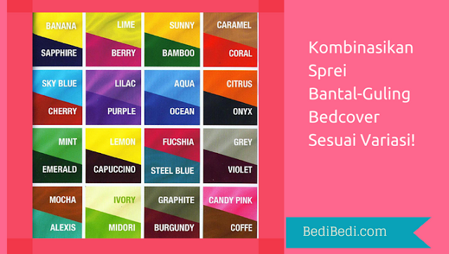 Beli Grosir Sprei di BediBedi Aja