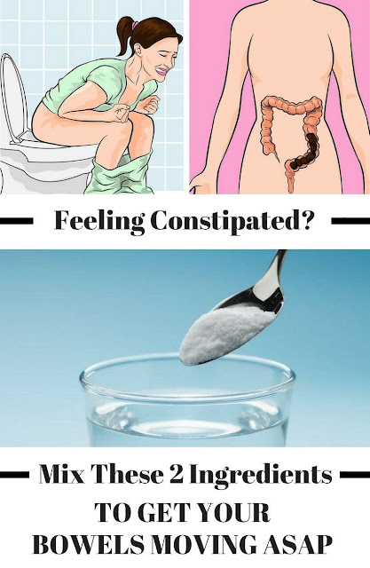 If You Ever Feel Constipated, Mix These Two Ingredients To Get Your Bowels Moving ASAP