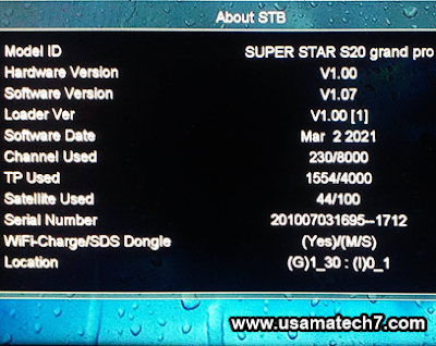 SUPERSTAR S20 Grand Pro Software