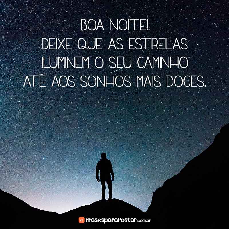 Frases de Boa Noite com Amor e Carinho - Frases para Postar