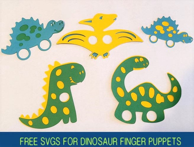 dinosaur finger puppets