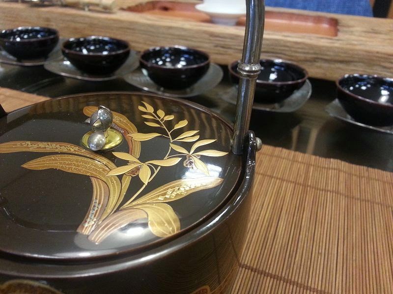 瑞壽:藝術銀壺工藝專家: 日本蒔繪酒器~姚子