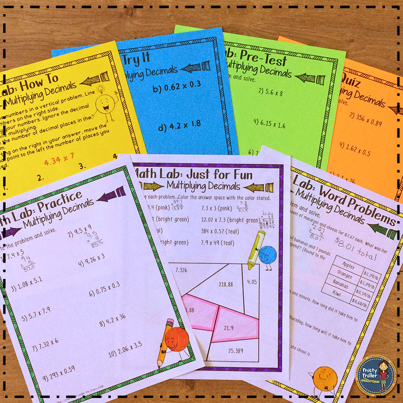 Math Intervention Lab Resources for the Classroom or Distance Learning