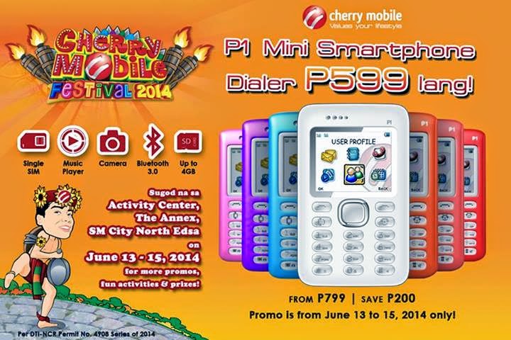 Cherry Mobile P1 Mini Smartphone Dialer