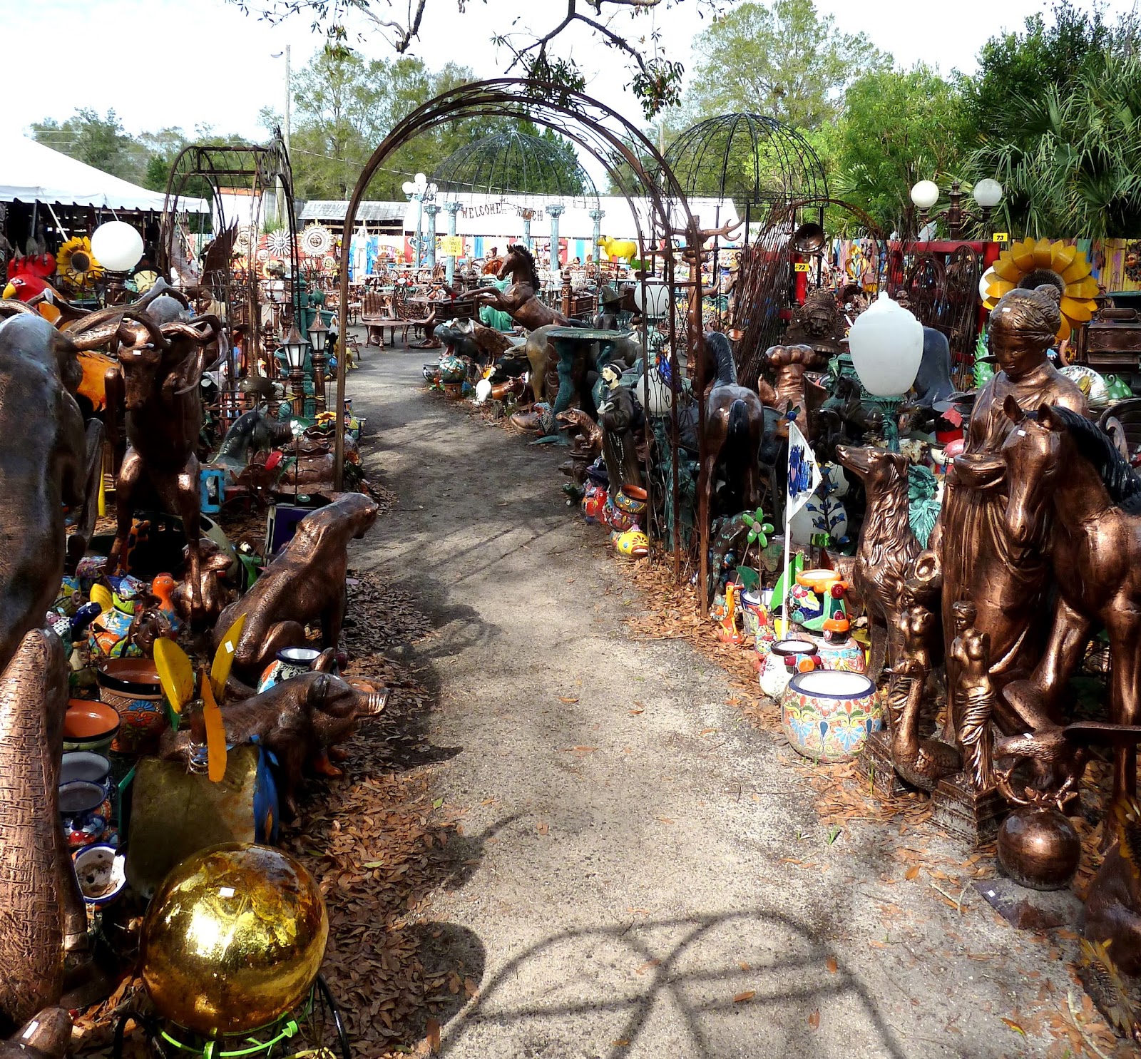 Marlene and Benno's Odysseys on Land and Water Yard Art