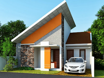 Contoh Model Desain Rumah Kecil Minimalis