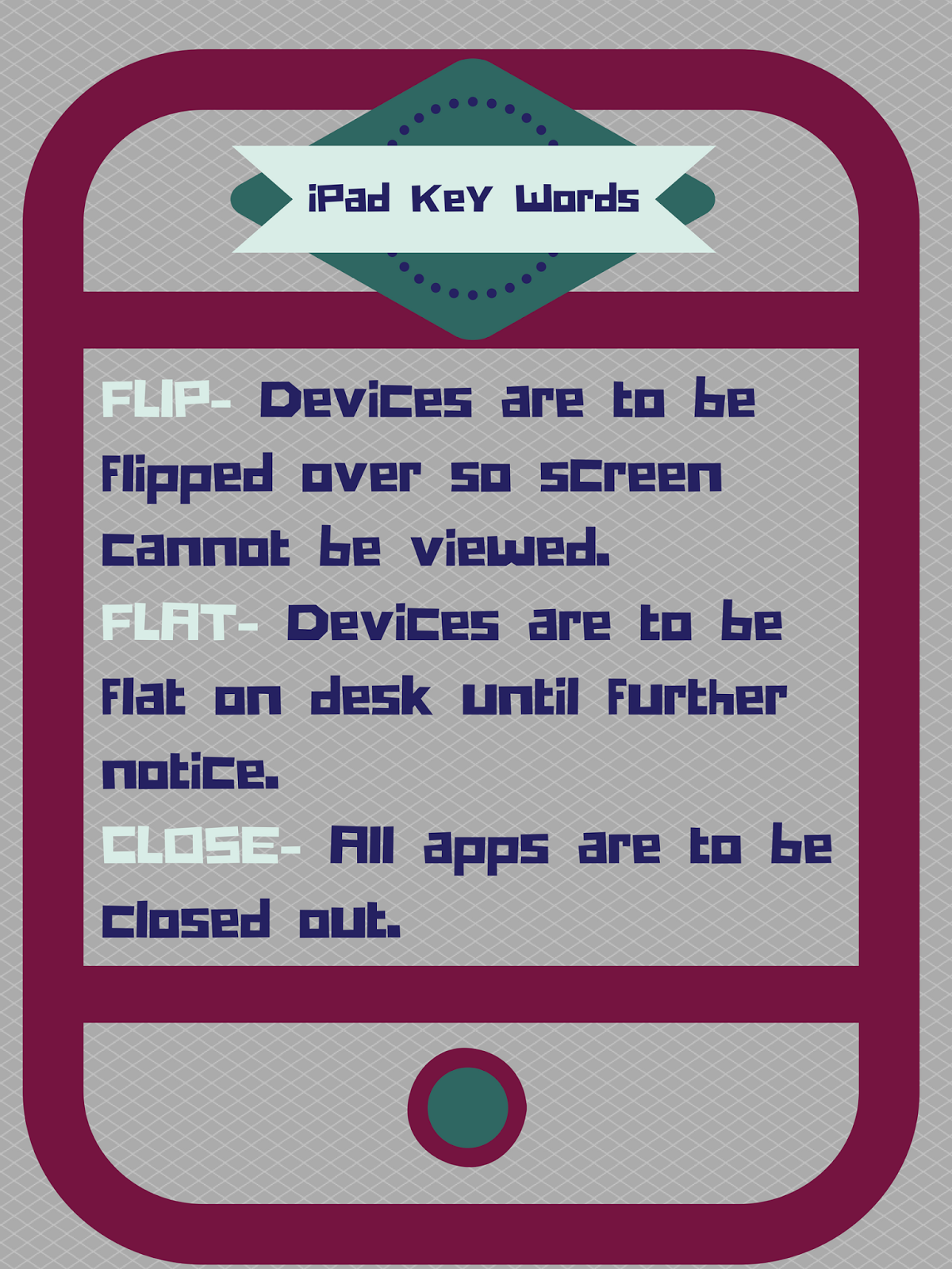 Thoughts On All Things EduTechie Oriented: On Task Device Usage