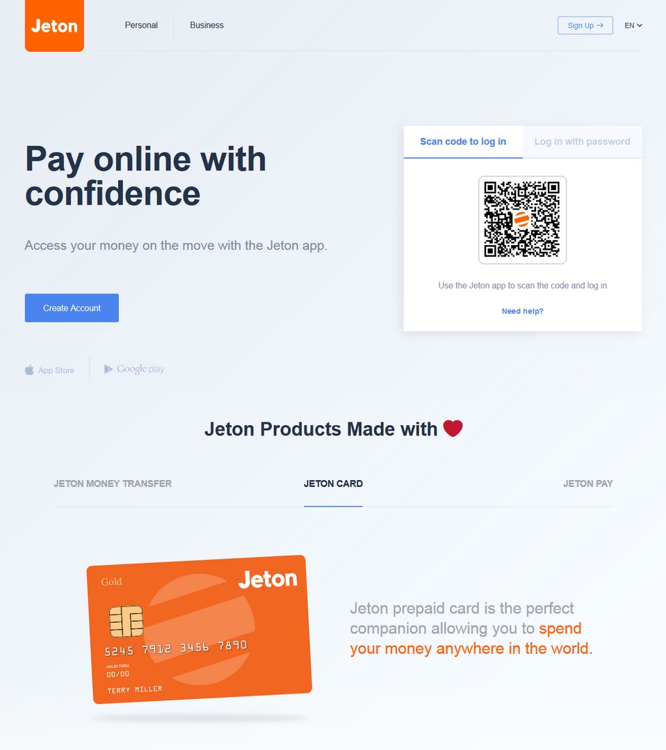 Jeton Mobile Pay