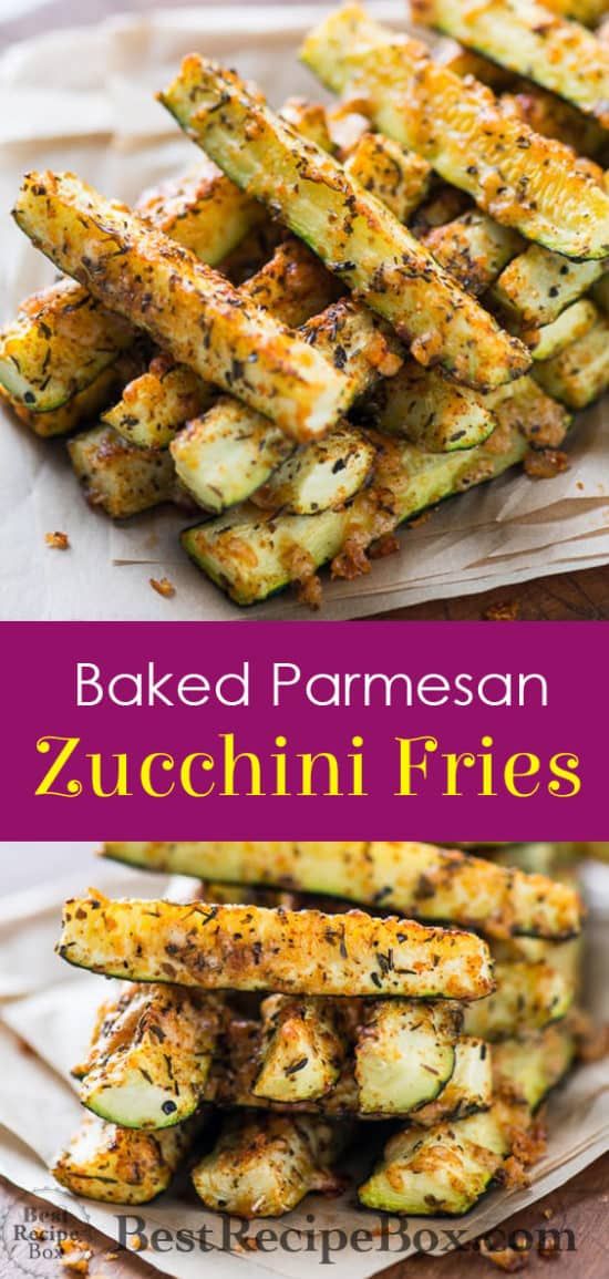 These are so good. You may never go back to regular fries again. Well, at least not as often. There's no bread crumbs so they're a little healthier than most zucchini fries recipes. These are so good. You may never go back to regular fries again. Well, at least not as often. There's no bread crumbs so they're a little healthier than most zucchini fries recipes.