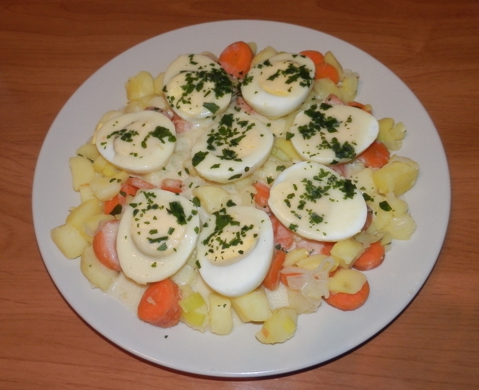 Diese, Solche und Andere Rezepte: Gemüse-Eier Ragout