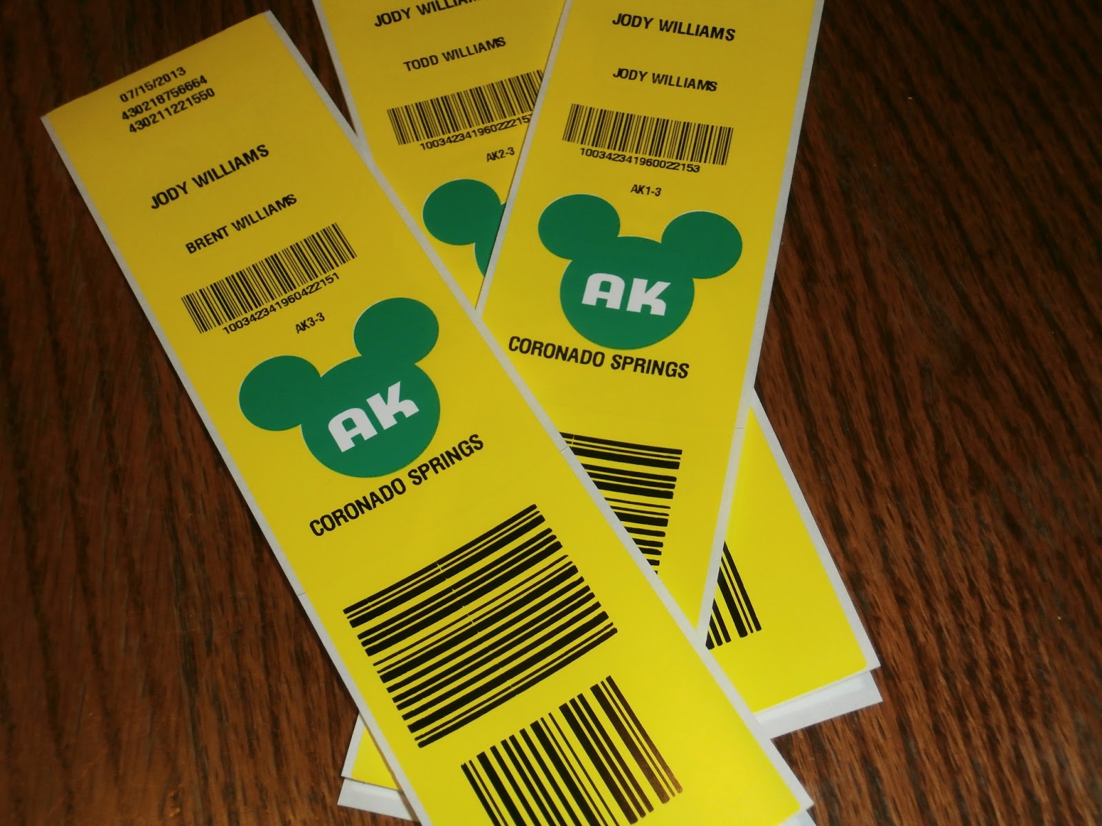 Williams Family Disney Documents Arrived For Our Next Trip to Walt