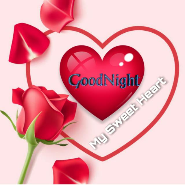 good night heart images free download for mobile hd