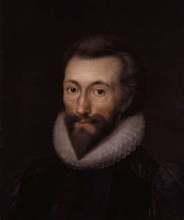 An Image of John Donne, an English poet who lived from 1572 to 1631.