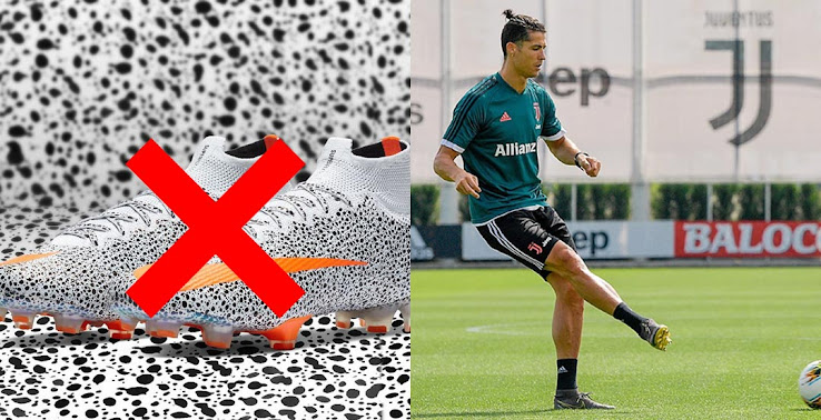 Ronaldo Returns To Old Nike Mercurial Boots - Footy Headlines