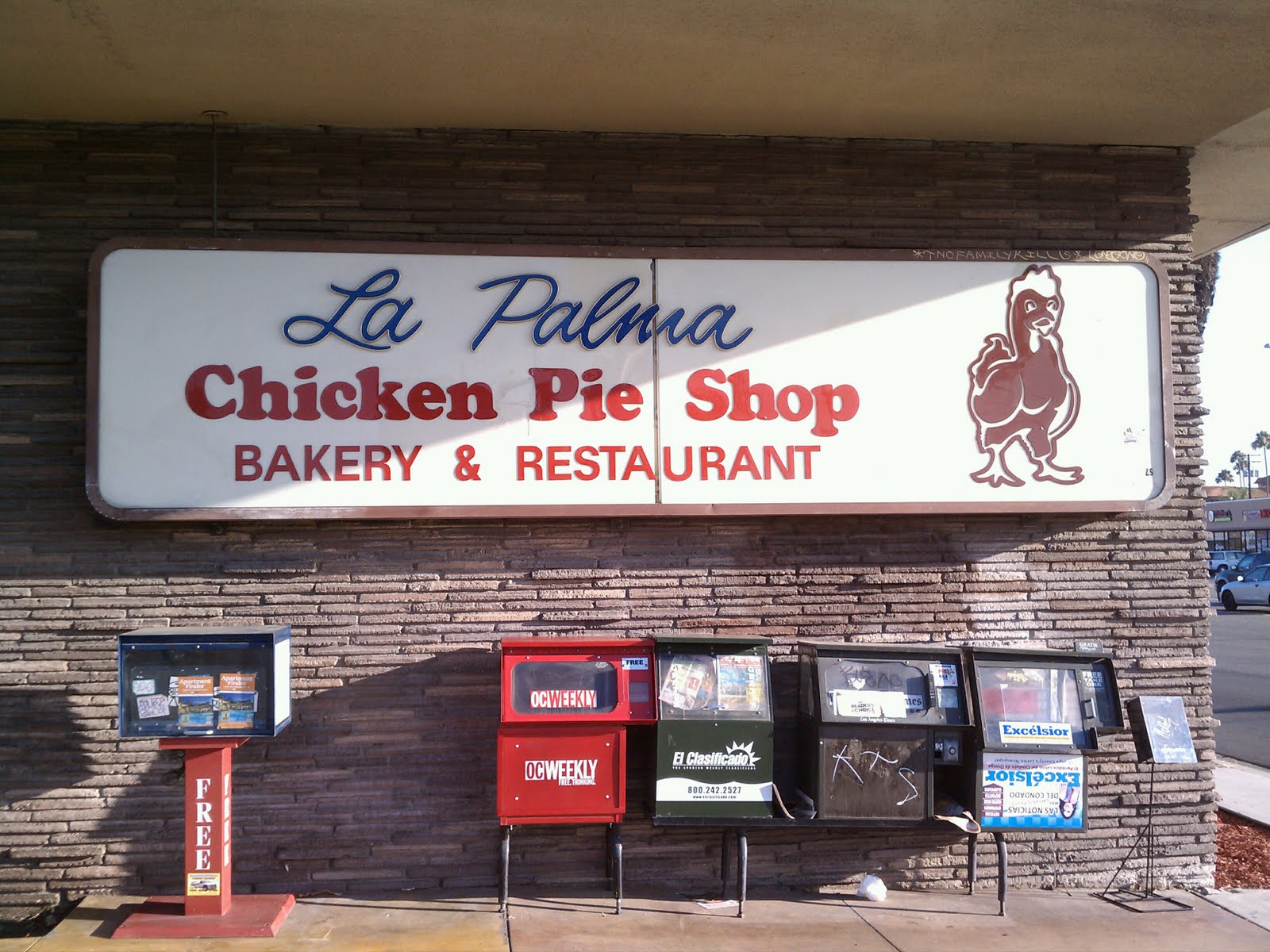 Oh, The Places We Went La Palma Chicken Pie Shop in Anaheim, CA