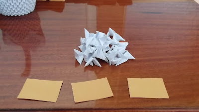 3d origami pieces 