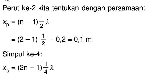 Suatu Gelombang Stasioner Dinyatakan Dengan Persamaan Ys 0 2 Cos 10p X Sin 20p T Mas Dayat Suatu Gelombang Stasioner Dinyatakan Dengan Persamaan Ys 0 2 Cos 10p X Sin 20p T Mas Dayat