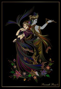 radha krishna image