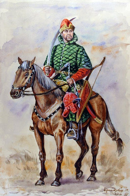Поместный конник Русского царства, XVII век