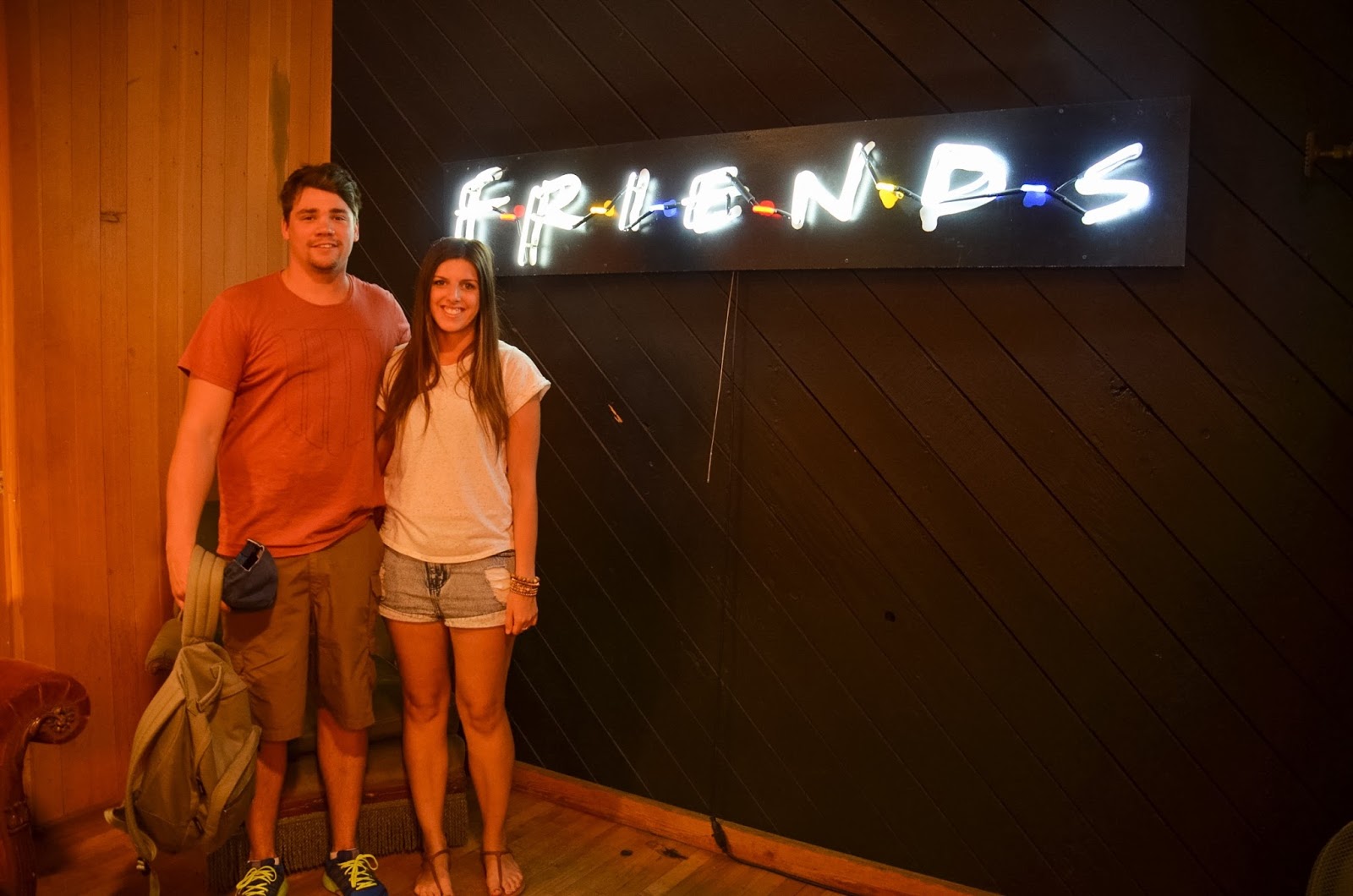 visiting the friends set at warner bros. studios 