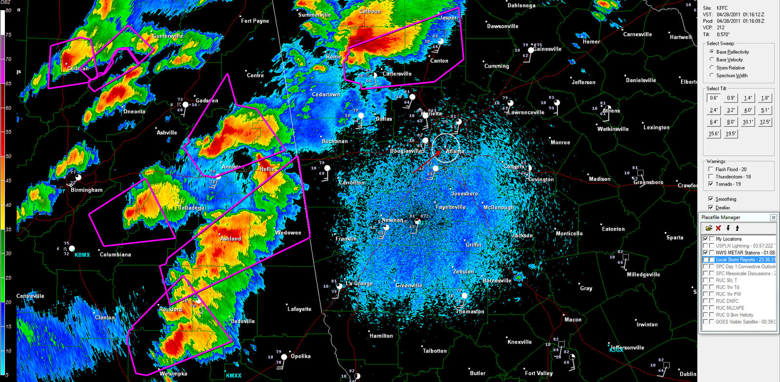 The Original Weather Blog: Atlanta Metro...Prepare for Severe Weather