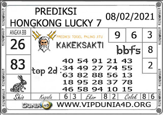 Prediksi Togel HONGKONG LUCKY 7 DUNIA4D 08 FEBRUARI Prediksi Togel HONGKONG LUCKY 7 DUNIA4D 08 FEBRUARI