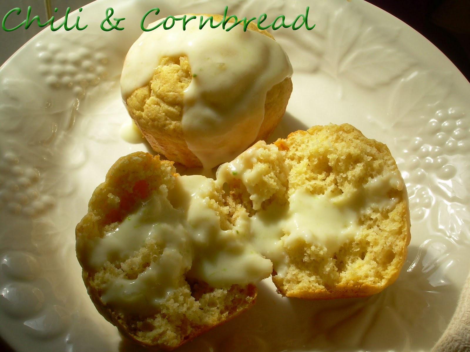 Chili & Cornbread Lime Coconut Muffins