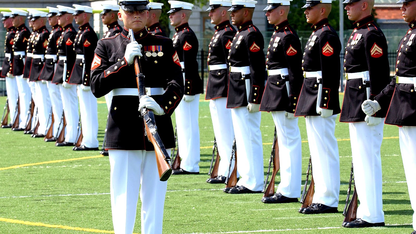 United States Marine Corps Silent Drill Platoon Marine Choices