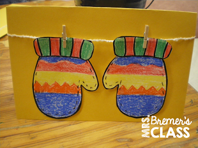 Mrs. Bremer's Class: Mrs. Wishy-Washy Art, Christmas Cards &amp; More Kindergarten Christmas Art