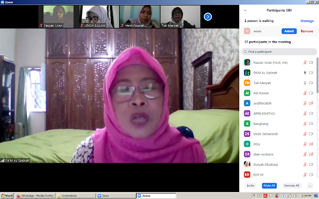 SMAN teleconference 110 during WFH