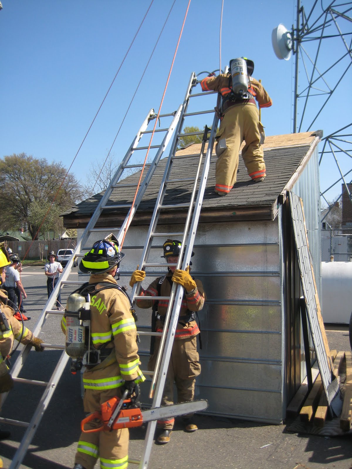 Concord High School Fire Academy Ventilation Practicals at Concord