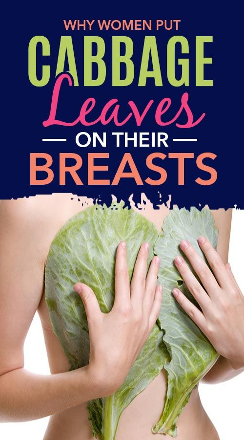 The Reason Why Women Put Cabbage Leaves On Their Breasts Will Surprise
