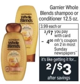 Garnier Whole Blends Shampoo Garnier Whole Blends Shampoo