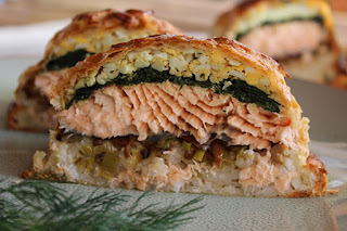 Salmon Wellington