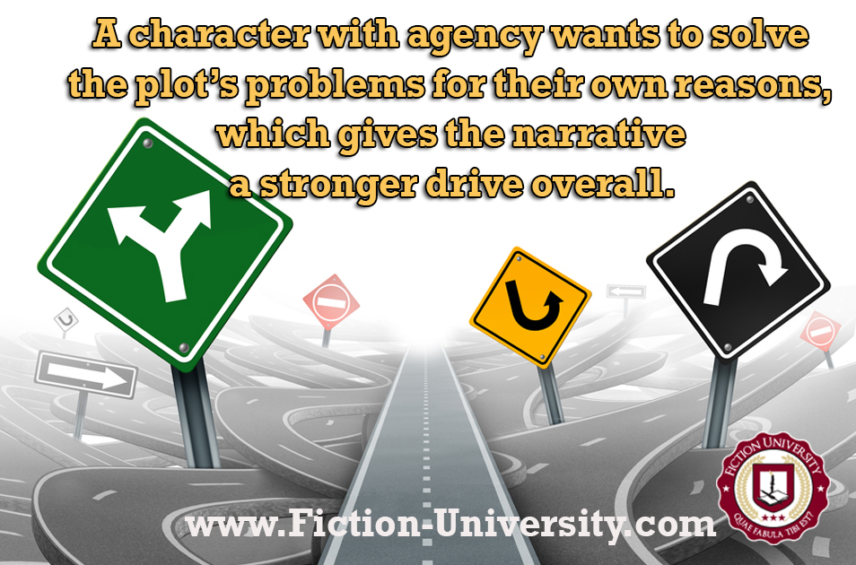Fiction University 4 Ways to Develop Character Agency