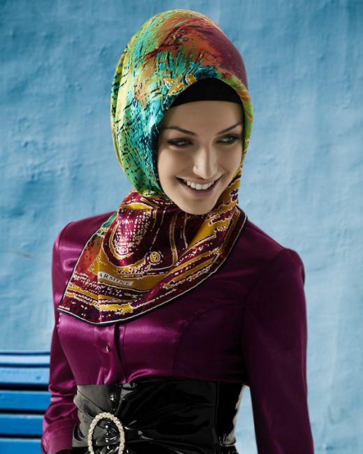 CJScott Media Hijab Styles 2012, Hijab Styles for Modern Ladies