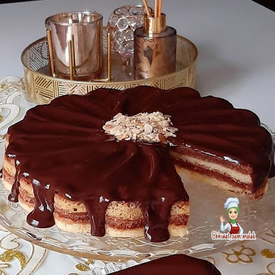 طريقة تحضير كيكة الطبقات
