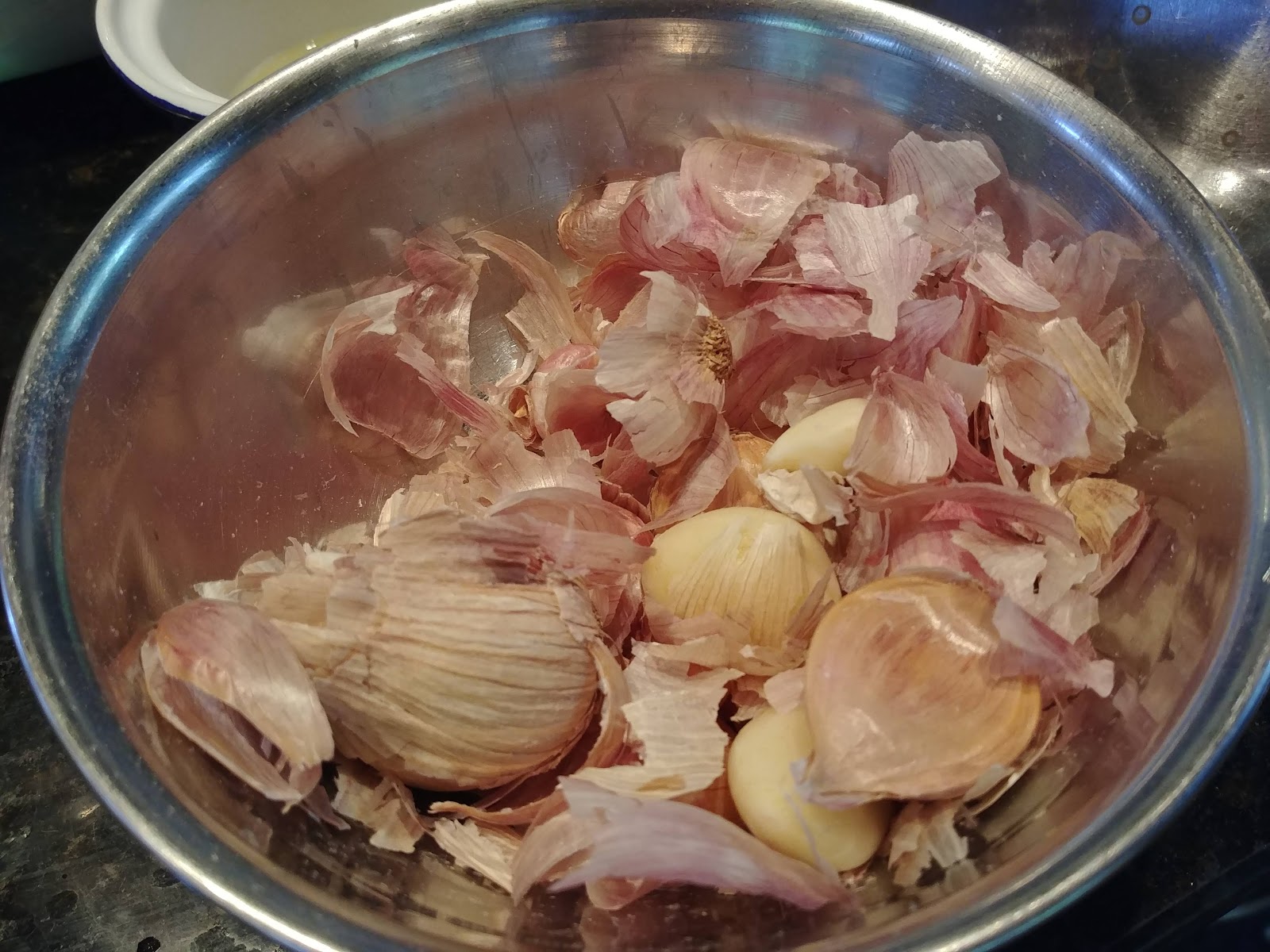 Honey on a razor blade Toum fiery garlic sauce (without eggs)