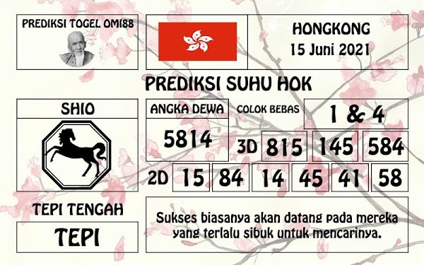Syair Hk Selasa 15 Juni 2021 Forum Kode Syair Toto